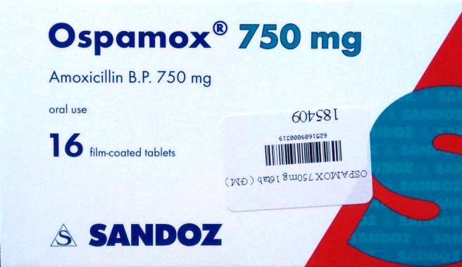 Ospamox Tablets 750mg